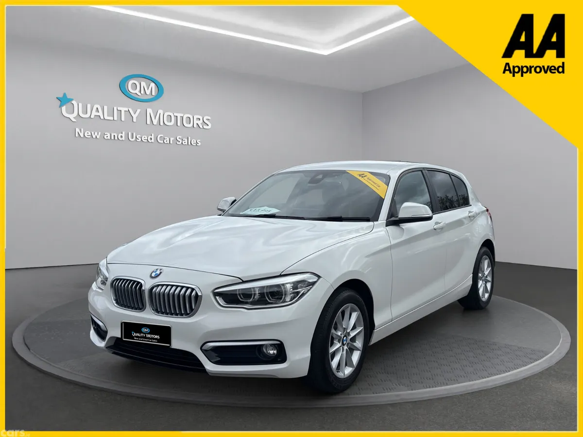 BMW 1-Series Hatchback, Petrol, 2016, White