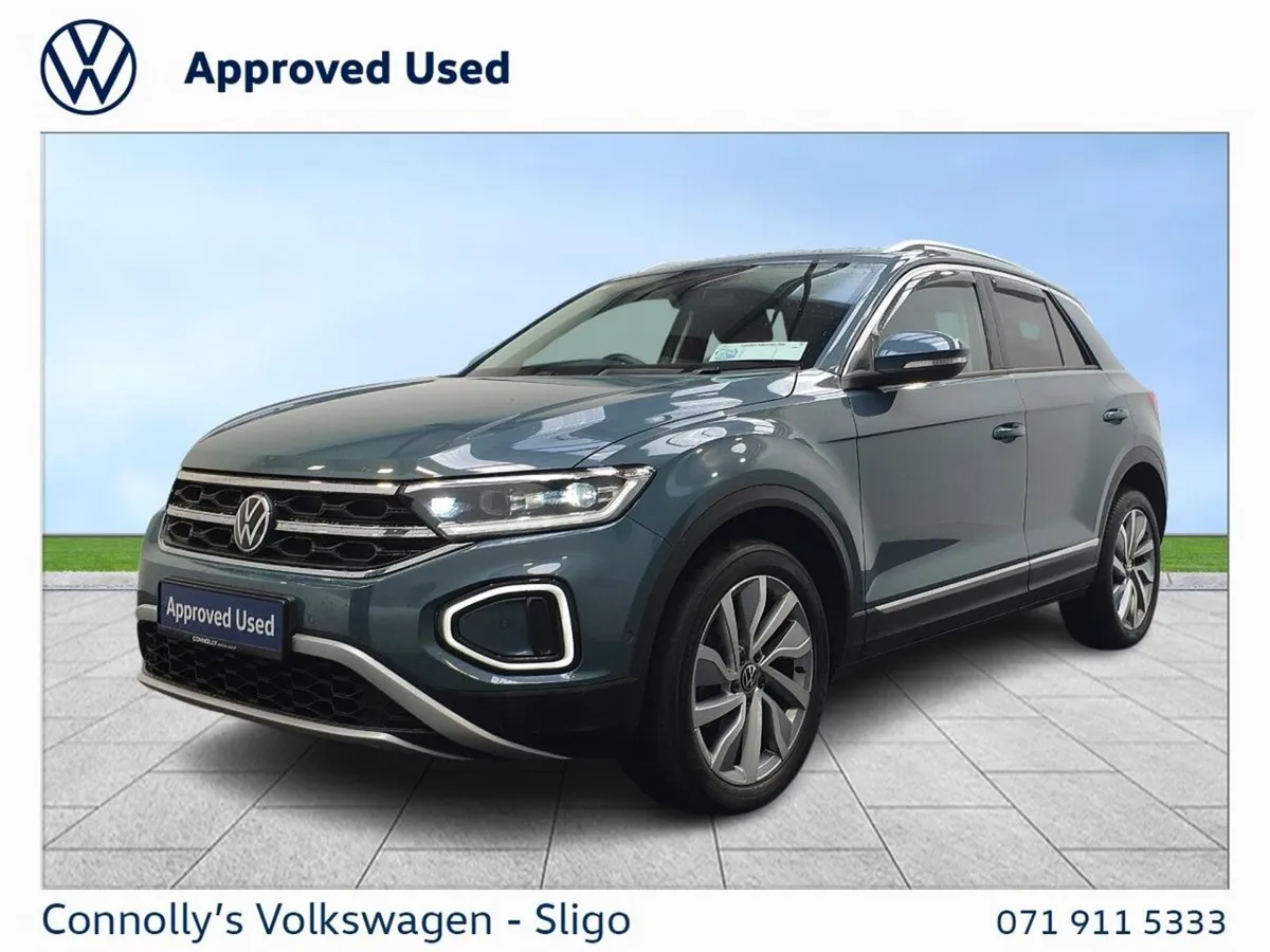 Volkswagen T-Roc SUV, Diesel, 2023, Blue