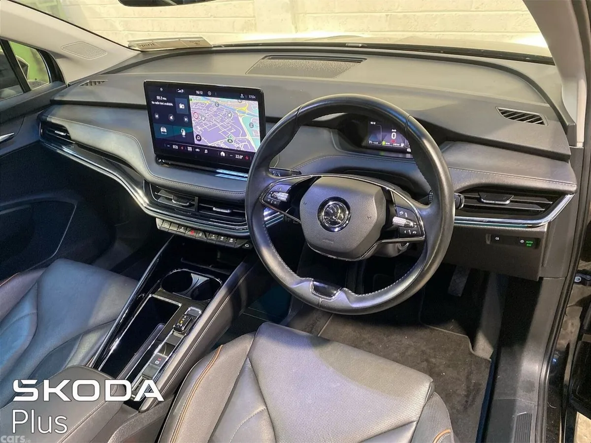 Skoda Enyaq Hatchback, Electric, 2023, Black