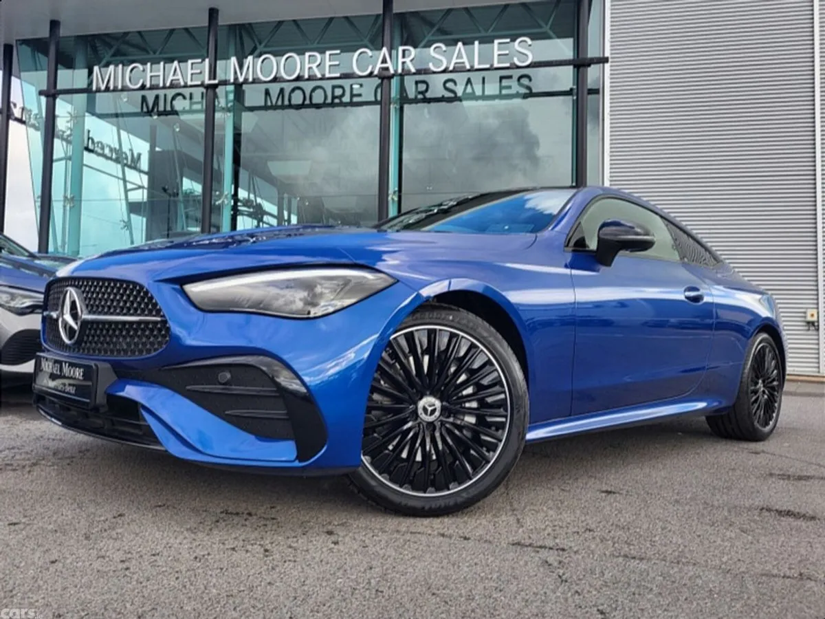 Mercedes-Benz CLE Coupe, Diesel Hybrid, 2027, Blue