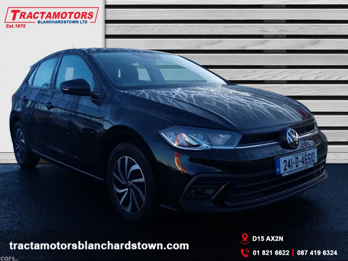Volkswagen Polo Hatchback, Petrol, 2024, Black