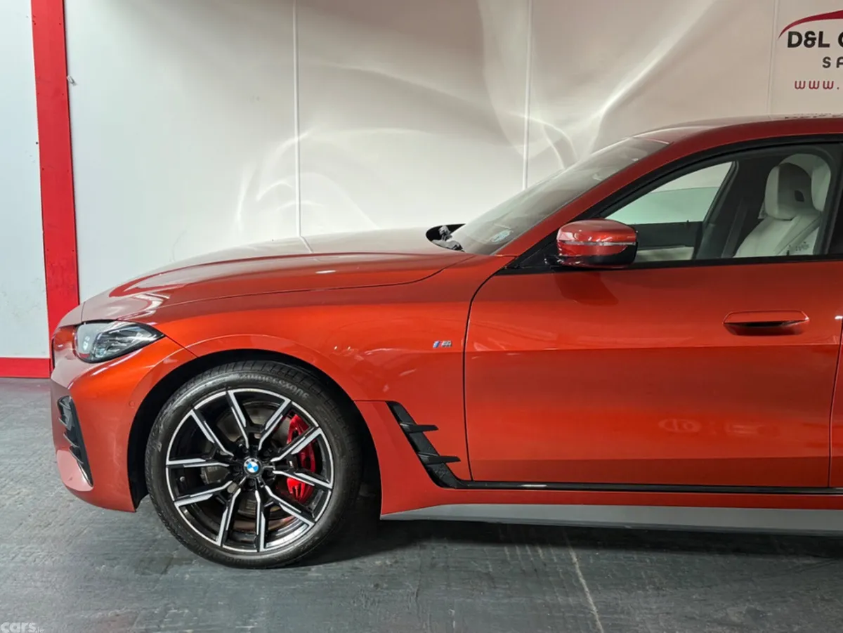 BMW 4-Series Saloon, Diesel, 2023, Orange
