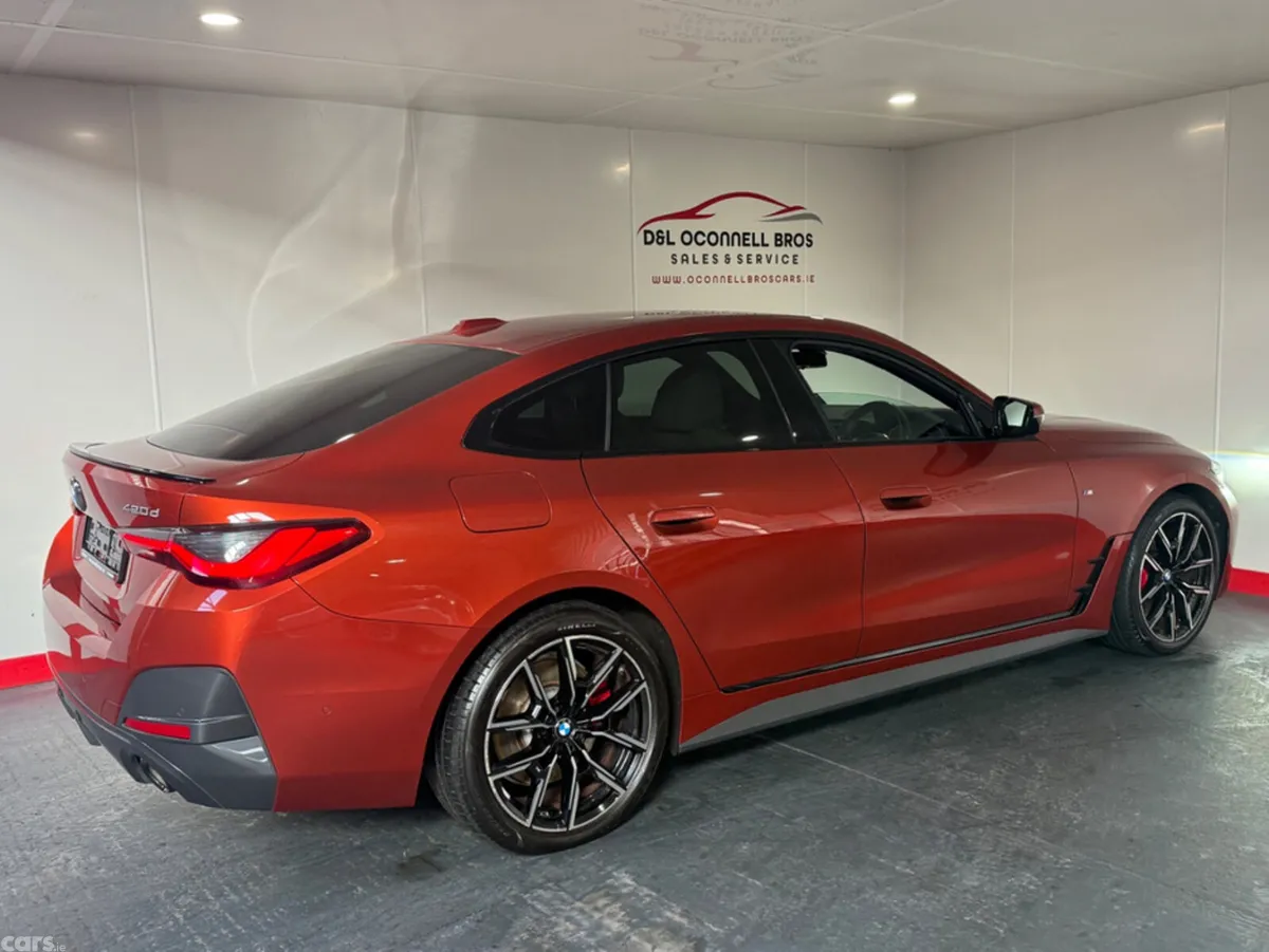 BMW 4-Series Saloon, Diesel, 2023, Orange