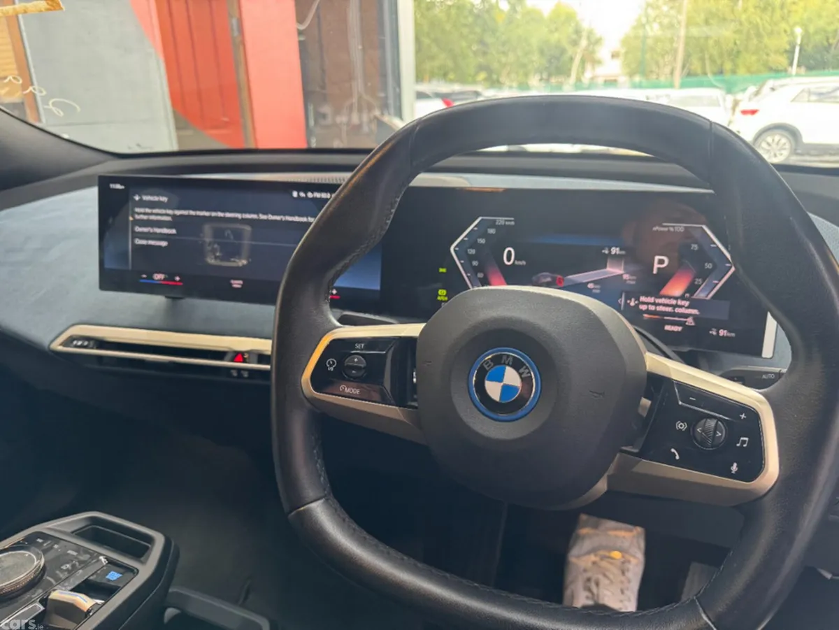 BMW iX SUV, Electric, 2022, Grey