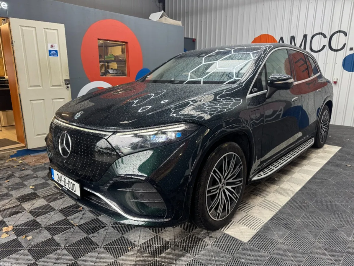 Mercedes-Benz EQS SUV, Electric, 2024, Green