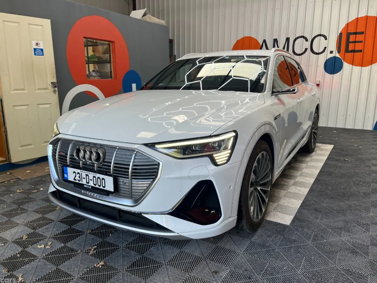 Audi e-tron SUV, Electric, 2023, White
