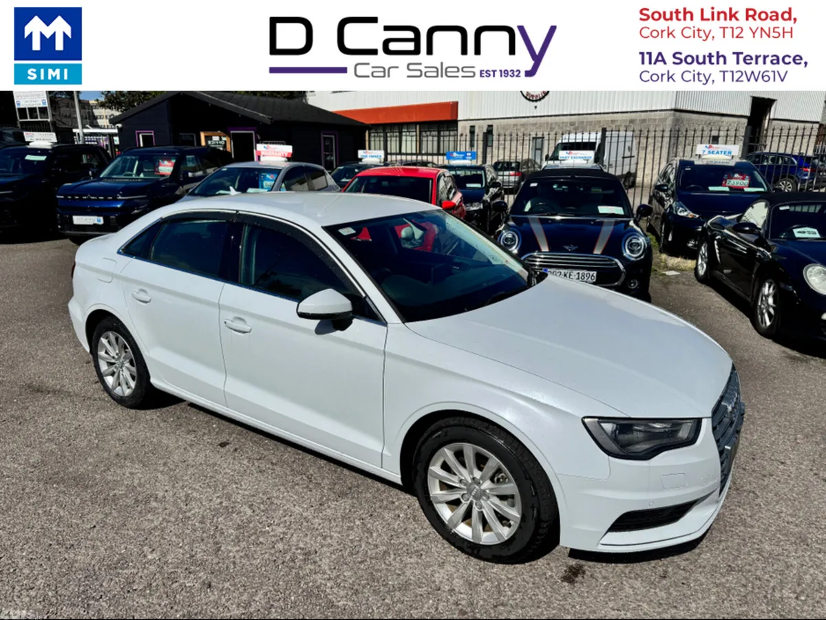 Audi A3 Saloon, Petrol, 2015, White