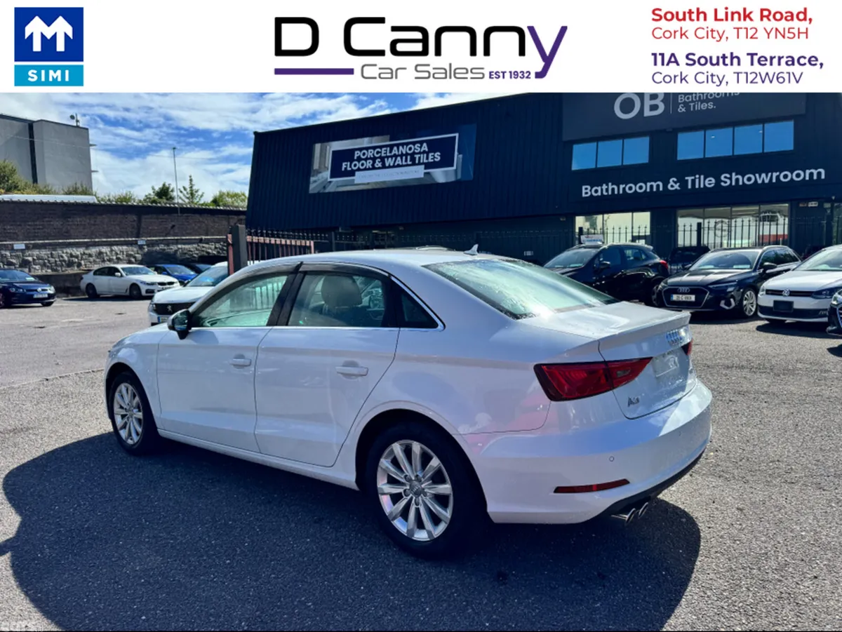 Audi A3 Saloon, Petrol, 2015, White