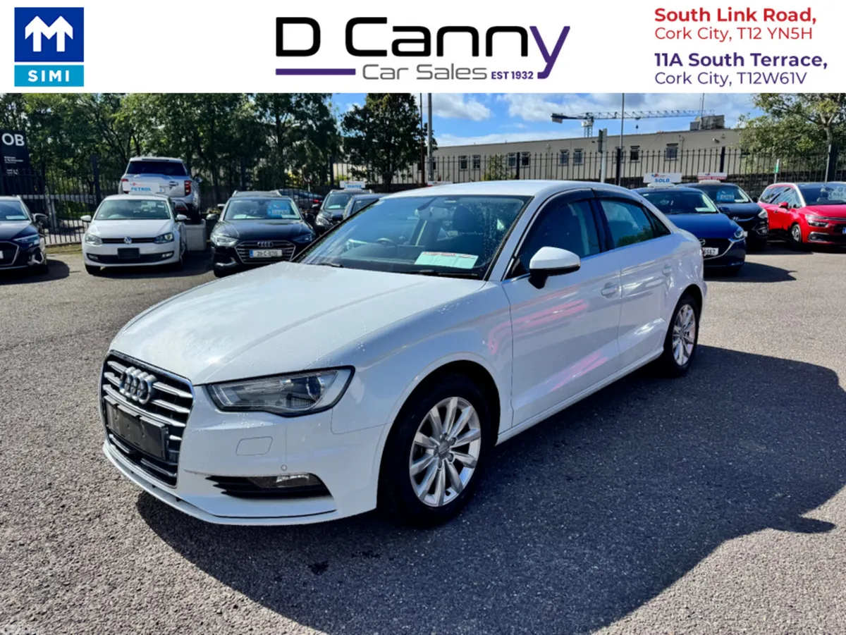 Audi A3 Saloon, Petrol, 2015, White