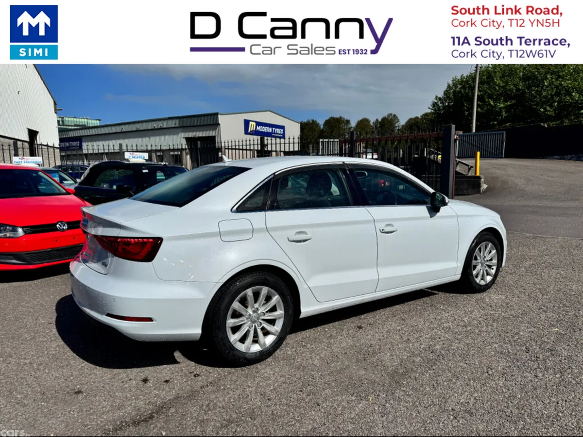 Audi A3 Saloon, Petrol, 2015, White