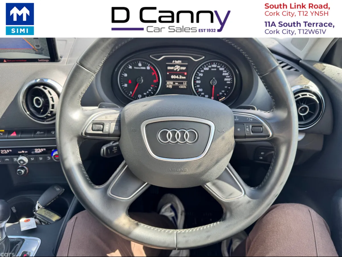 Audi A3 Saloon, Petrol, 2015, White