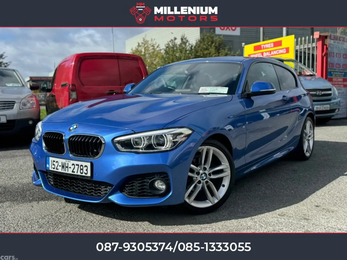 BMW 1-Series Hatchback, Diesel, 2015, Blue