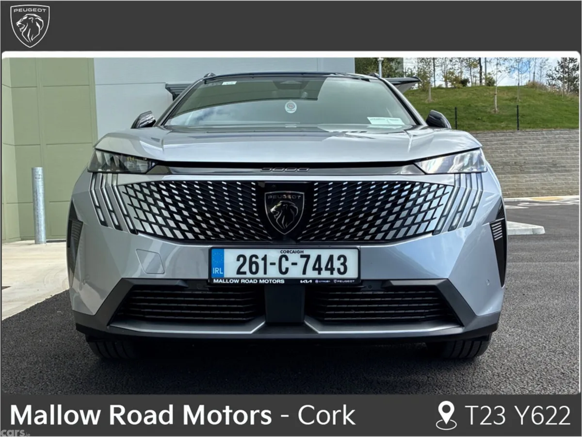Peugeot 5008 SUV, Petrol Hybrid, 2026, Grey