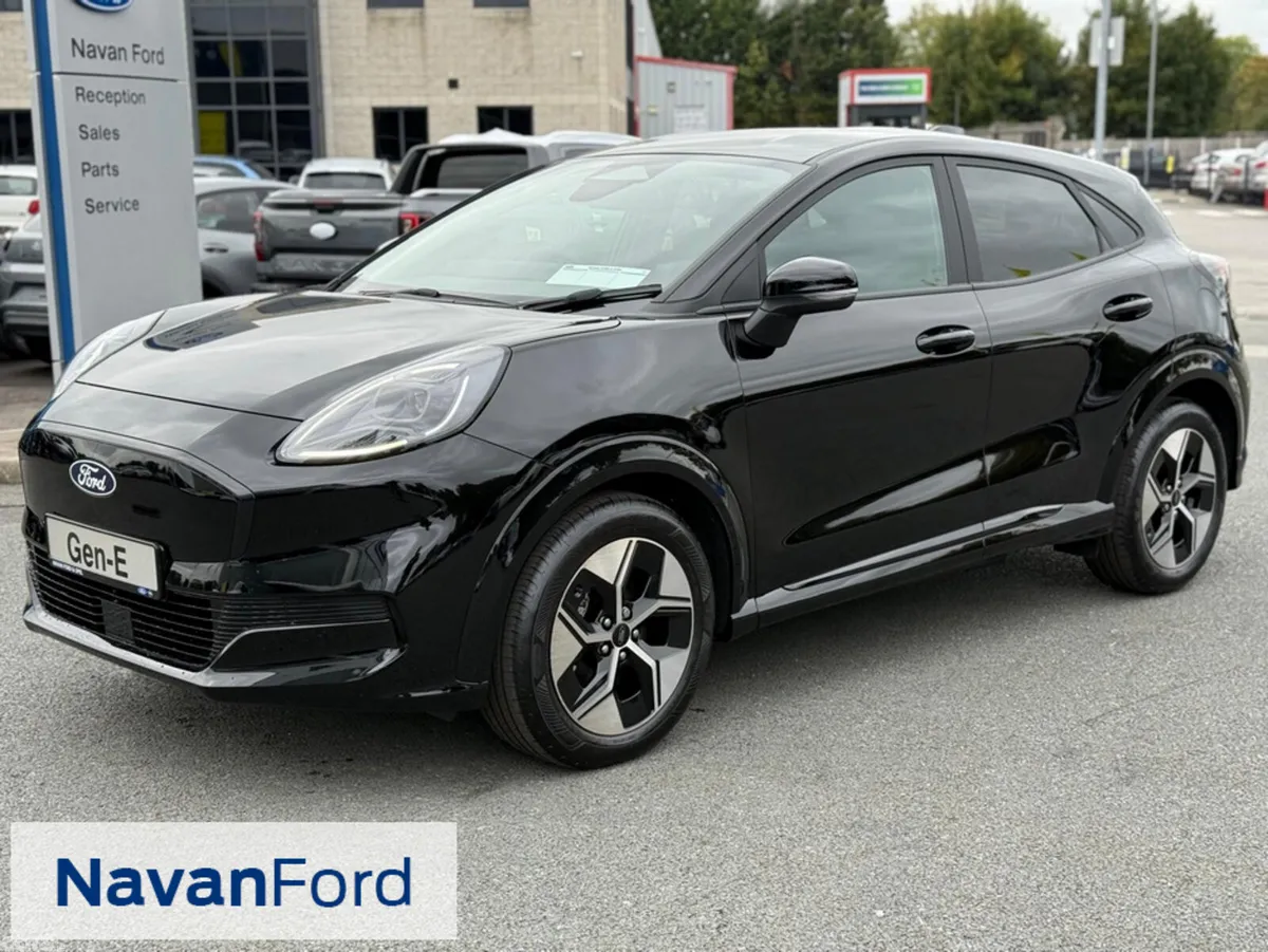 Ford Puma SUV, Electric, 2027, Black