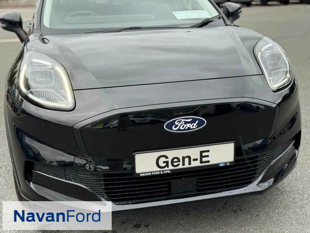 Ford Puma SUV, Electric, 2027, Black