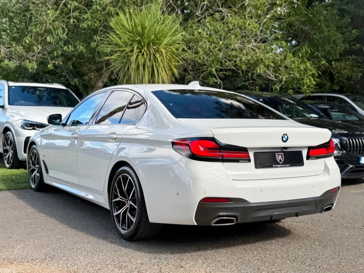 BMW 5-Series Saloon, Diesel, 2021, White
