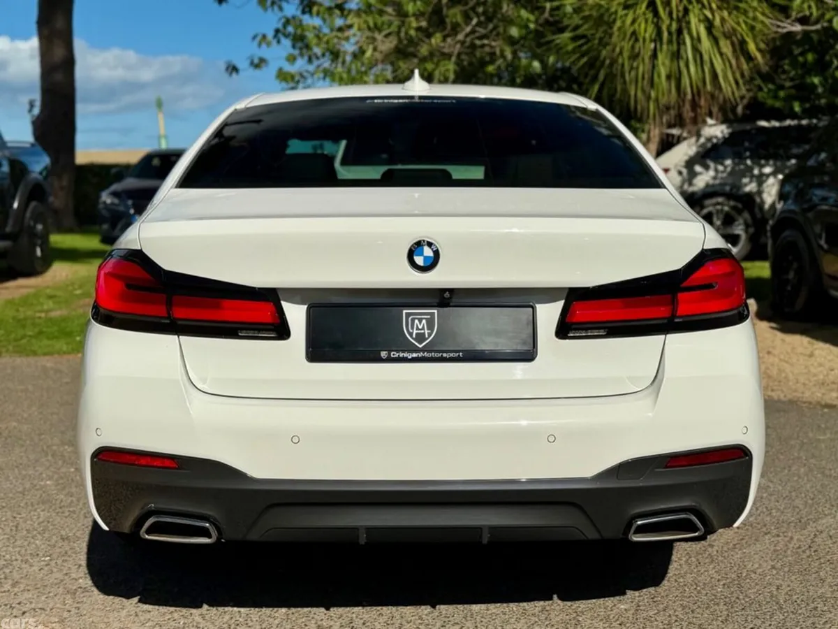 BMW 5-Series Saloon, Diesel, 2021, White