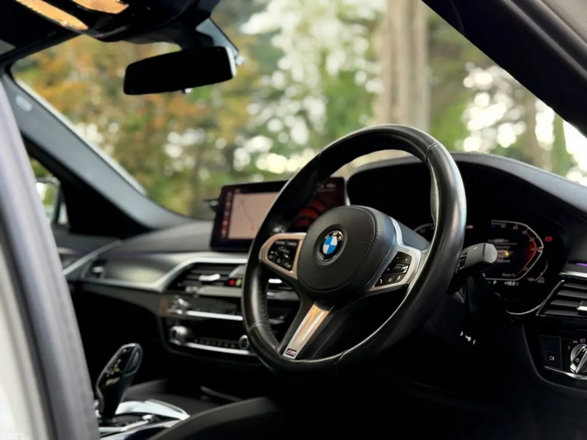 BMW 5-Series Saloon, Diesel, 2021, White