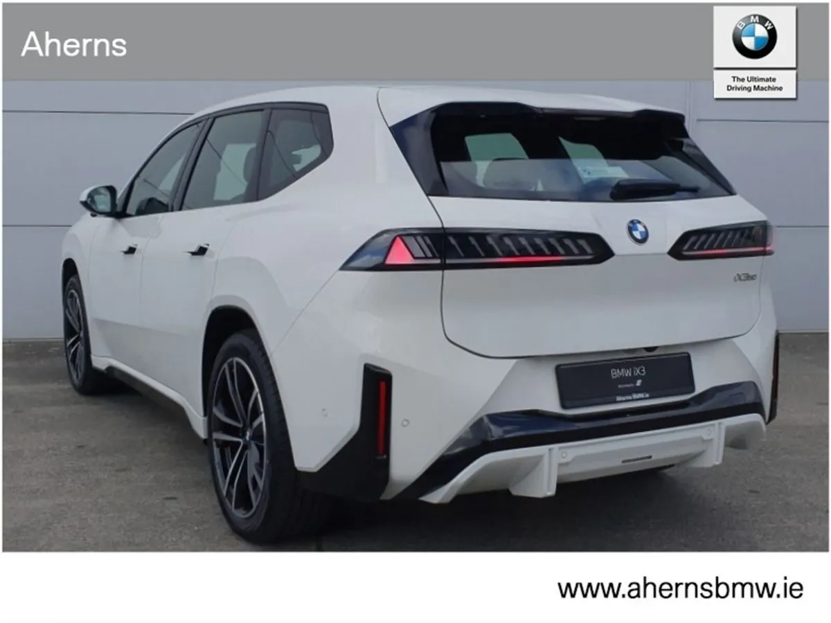 BMW iX3 SUV, Electric, 2026, White