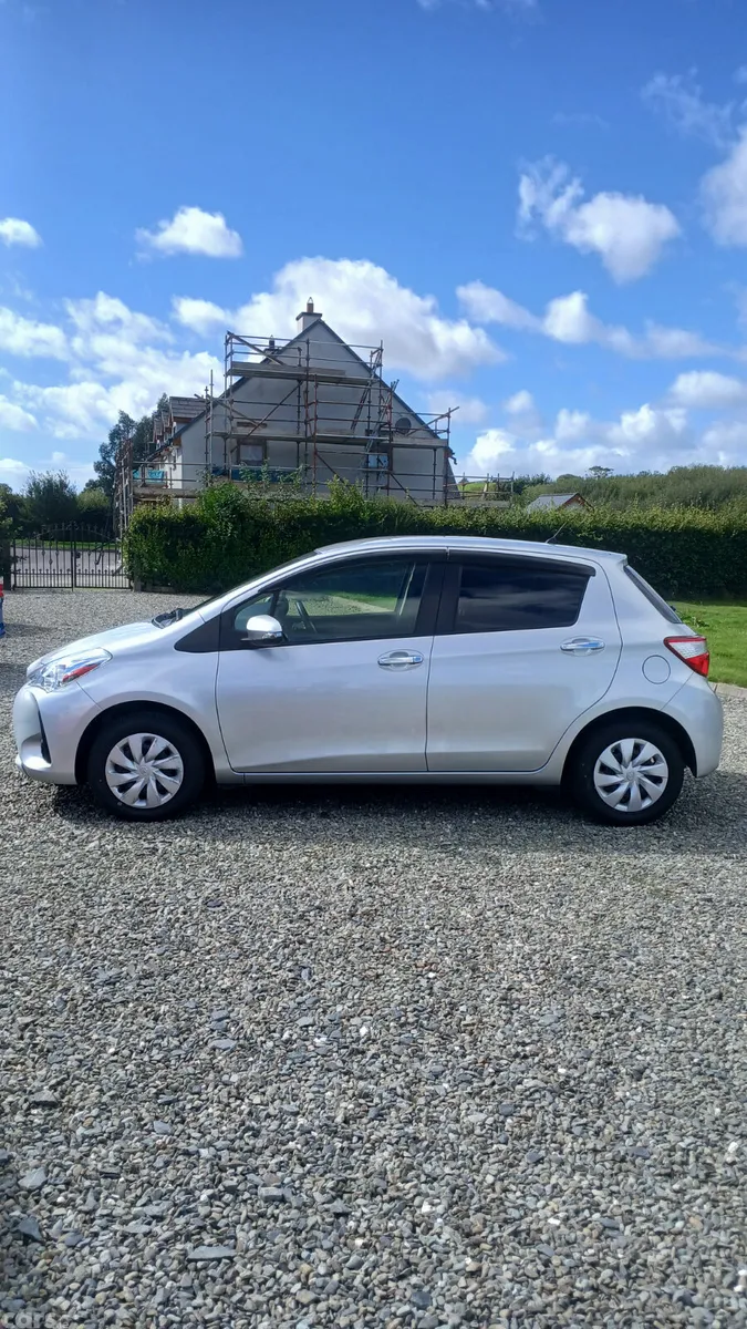 Toyota Vitz Hatchback, Petrol, 2018, Silver