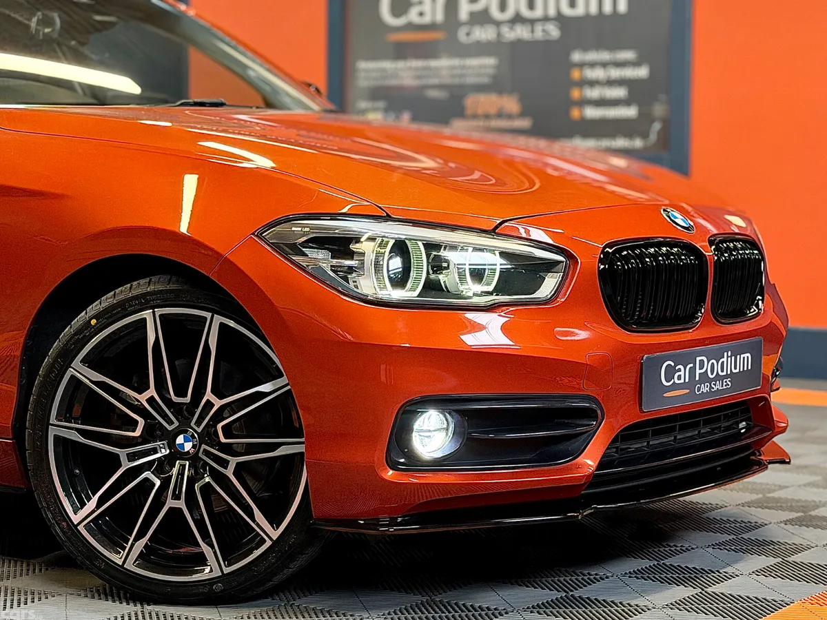 BMW 1-Series Hatchback, Diesel, 2016, Orange