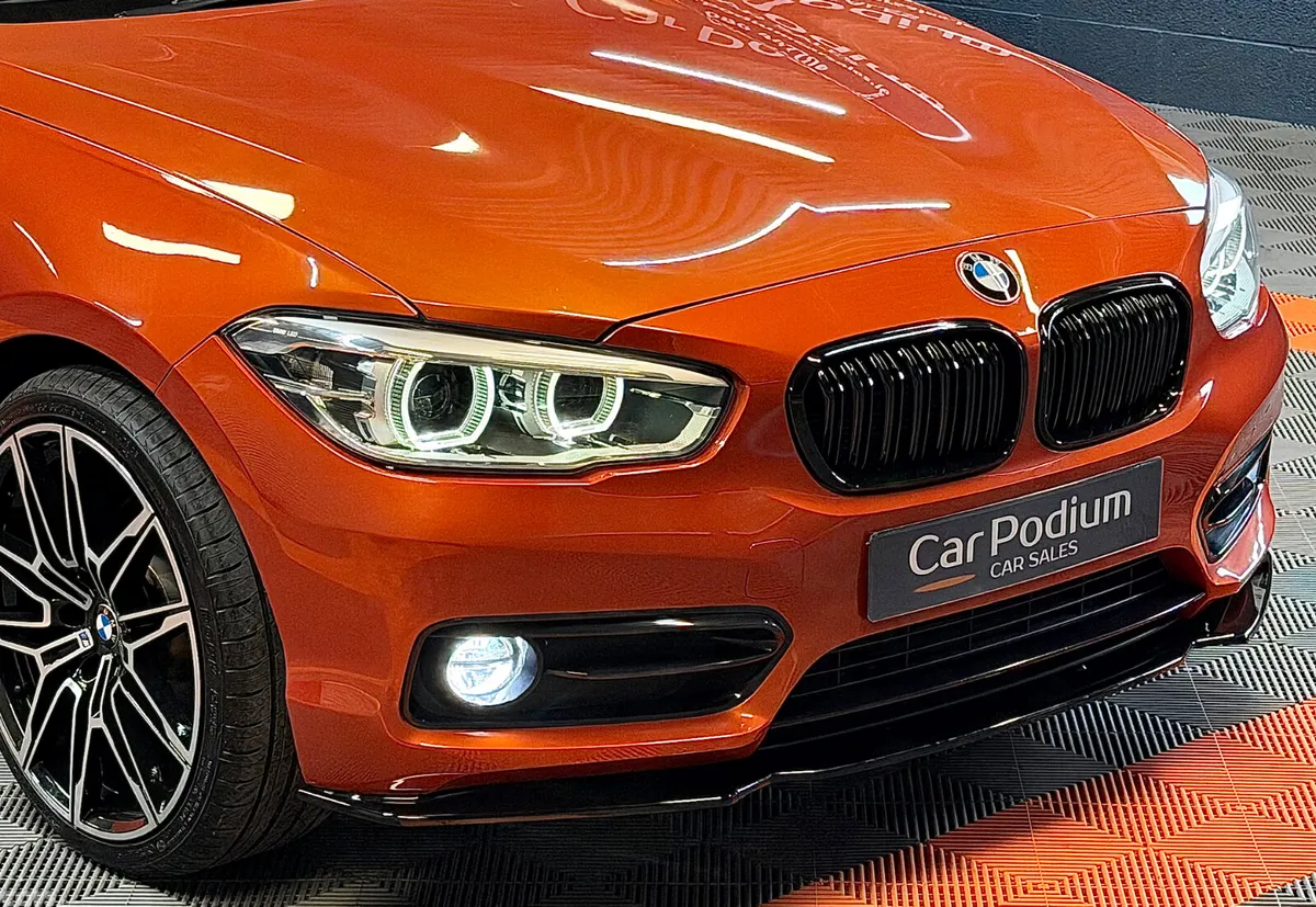 BMW 1-Series Hatchback, Diesel, 2016, Orange
