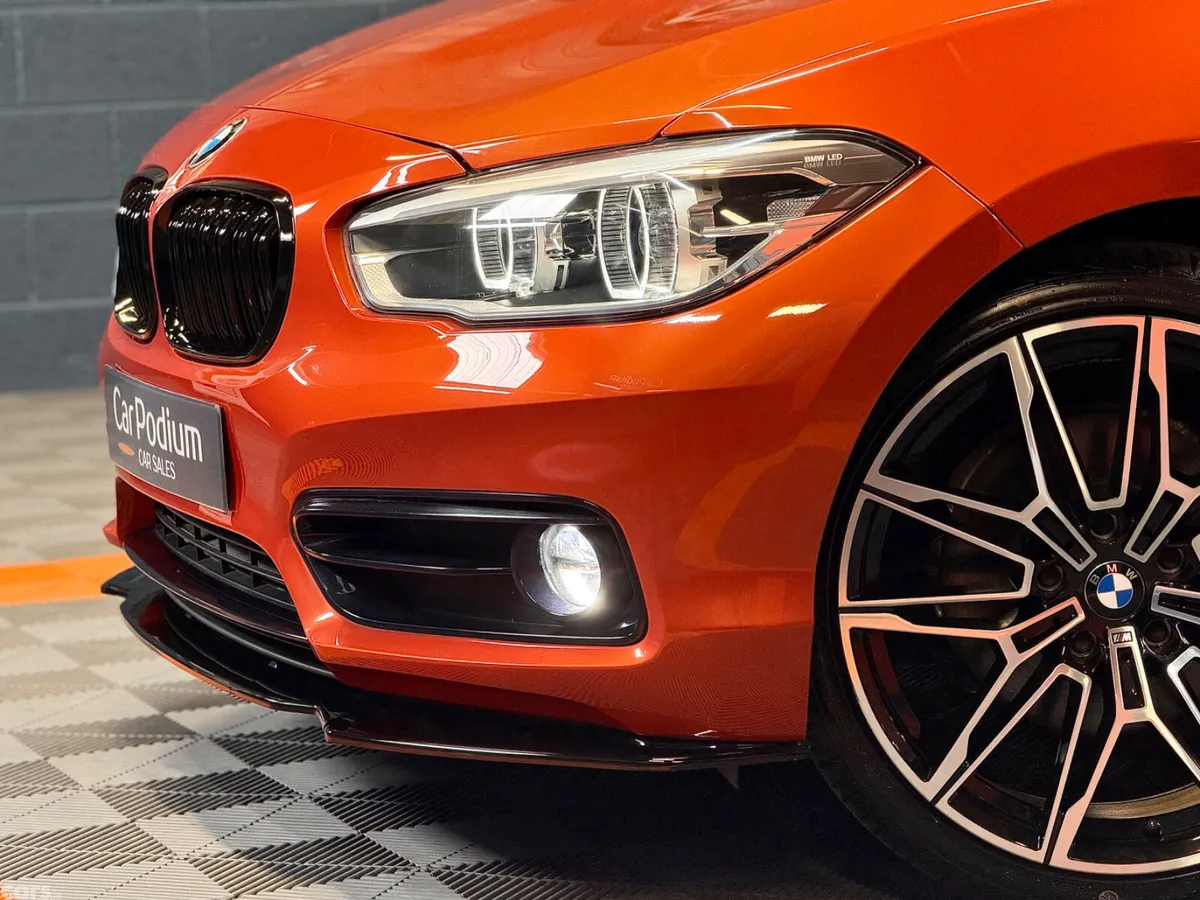 BMW 1-Series Hatchback, Diesel, 2016, Orange