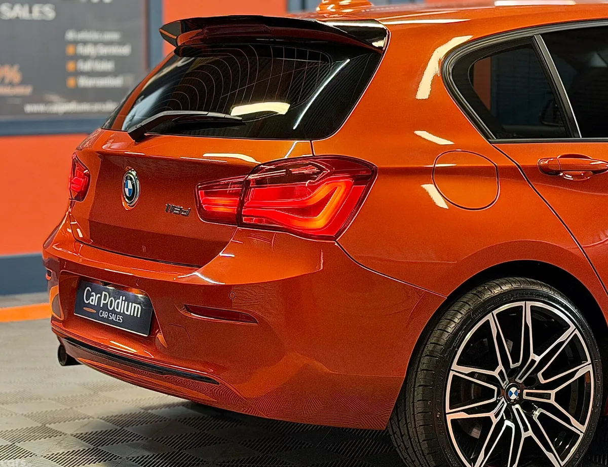 BMW 1-Series Hatchback, Diesel, 2016, Orange