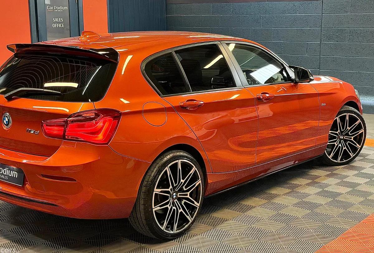 BMW 1-Series Hatchback, Diesel, 2016, Orange