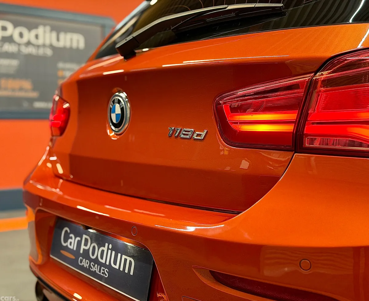 BMW 1-Series Hatchback, Diesel, 2016, Orange