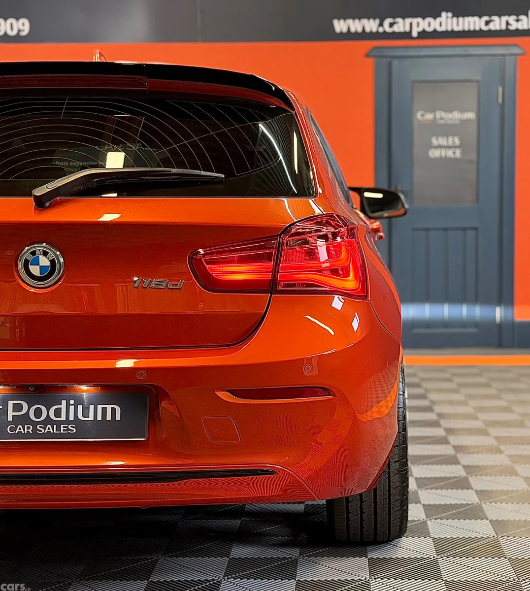 BMW 1-Series Hatchback, Diesel, 2016, Orange