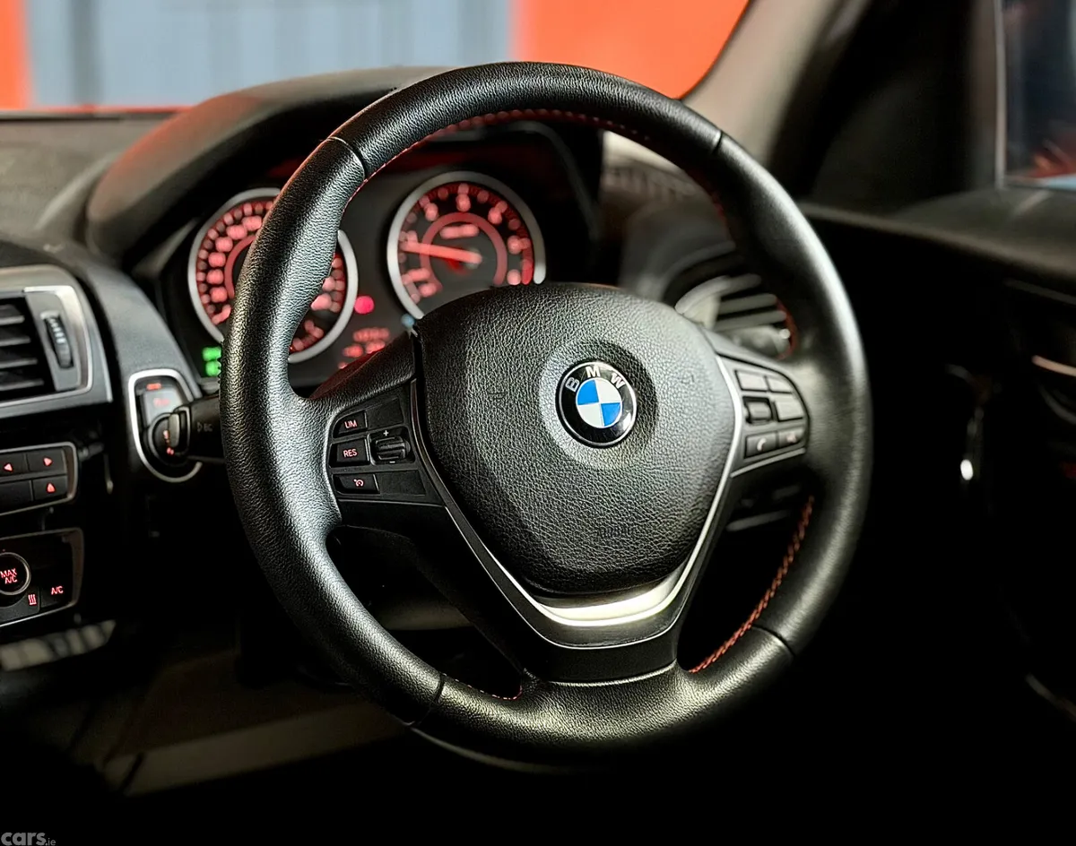 BMW 1-Series Hatchback, Diesel, 2016, Orange