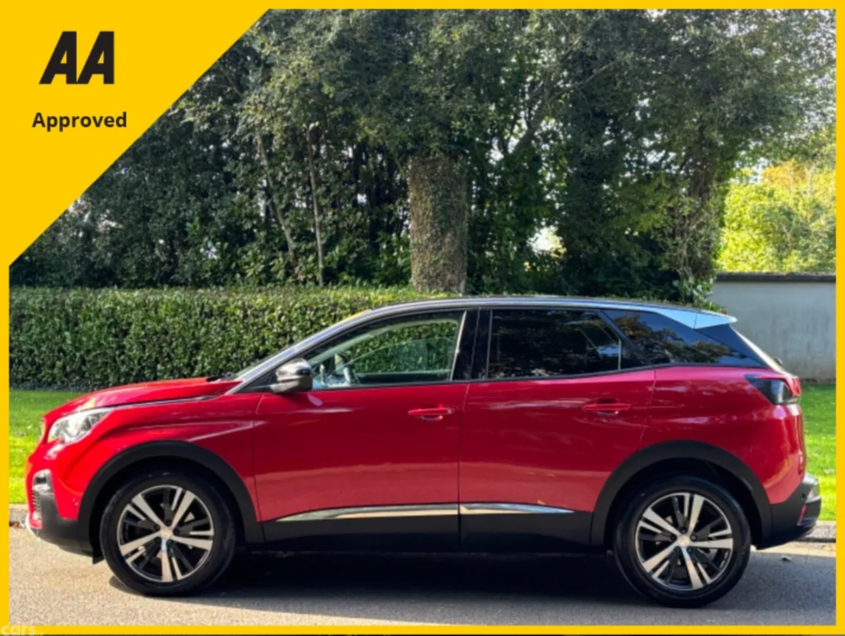 Peugeot 3008 SUV, Diesel, 2017, Red