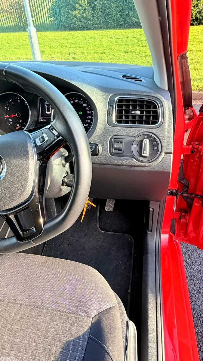 Volkswagen Polo Hatchback, Petrol, 2016, Red