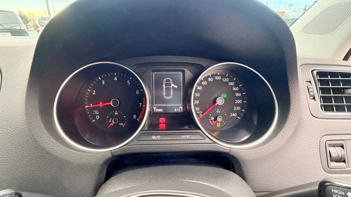 Volkswagen Polo Hatchback, Petrol, 2016, Red