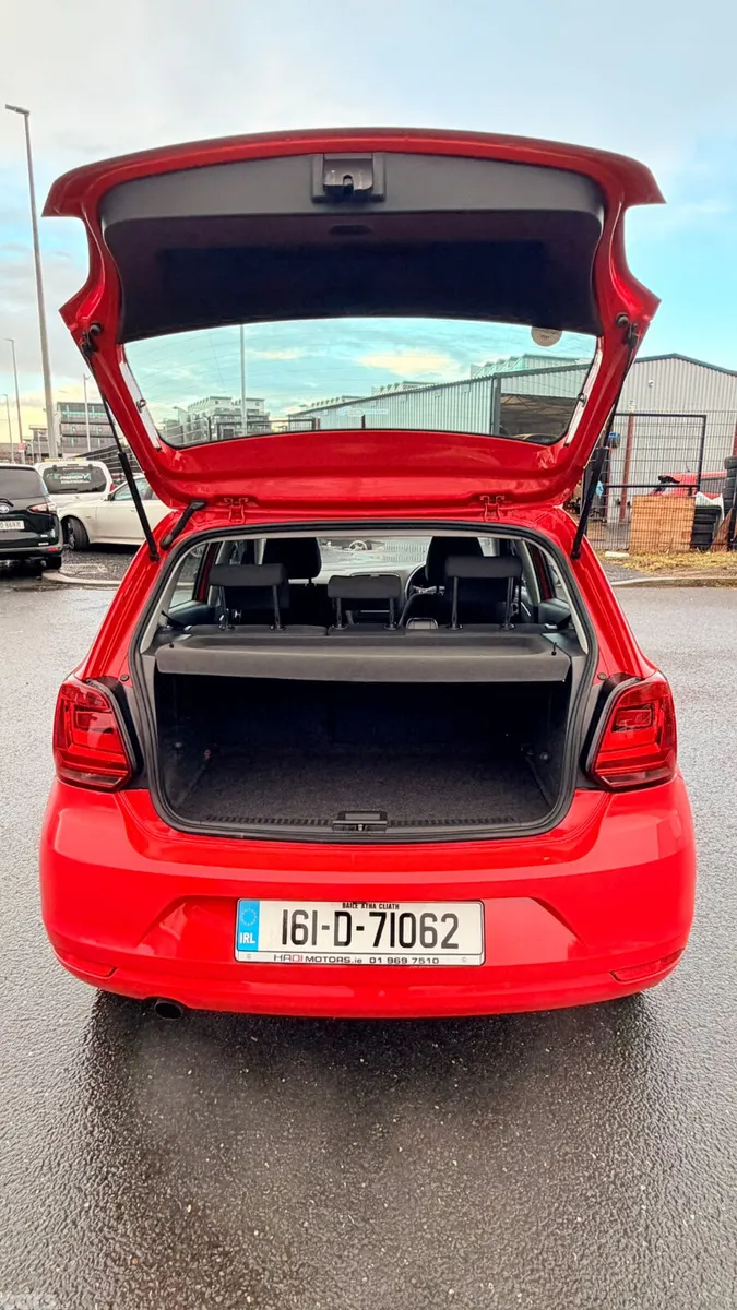 Volkswagen Polo Hatchback, Petrol, 2016, Red