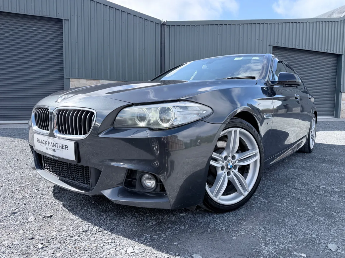 BMW 5-Series Saloon, Diesel, 2013, Grey