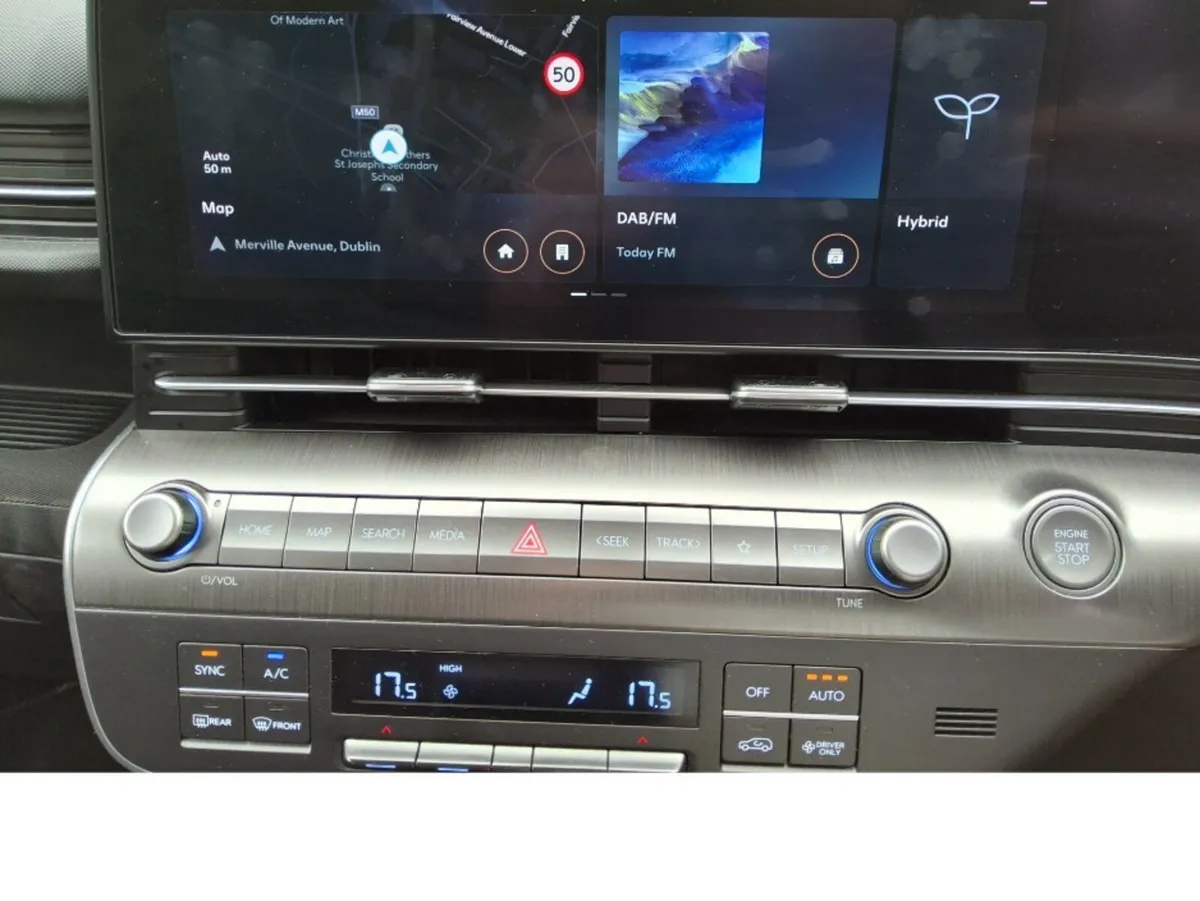 Hyundai KONA SUV, Petrol Hybrid, 2023, Red