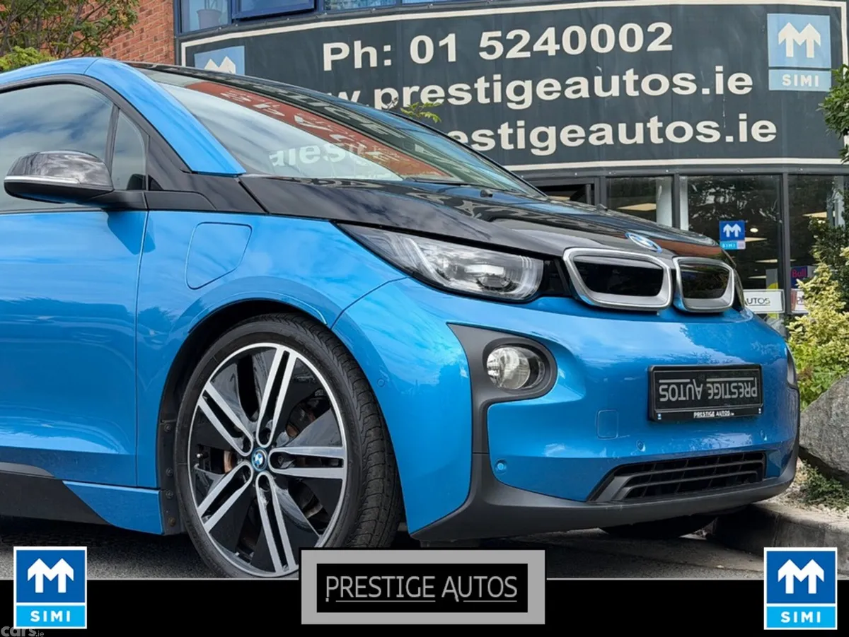 BMW i3 Hatchback, Petrol Plug-in Hybrid, 2017, Blue