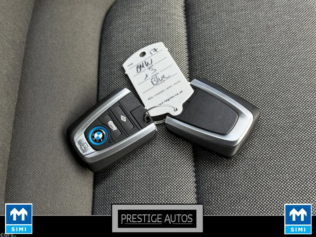 BMW i3 Hatchback, Petrol Plug-in Hybrid, 2017, Blue
