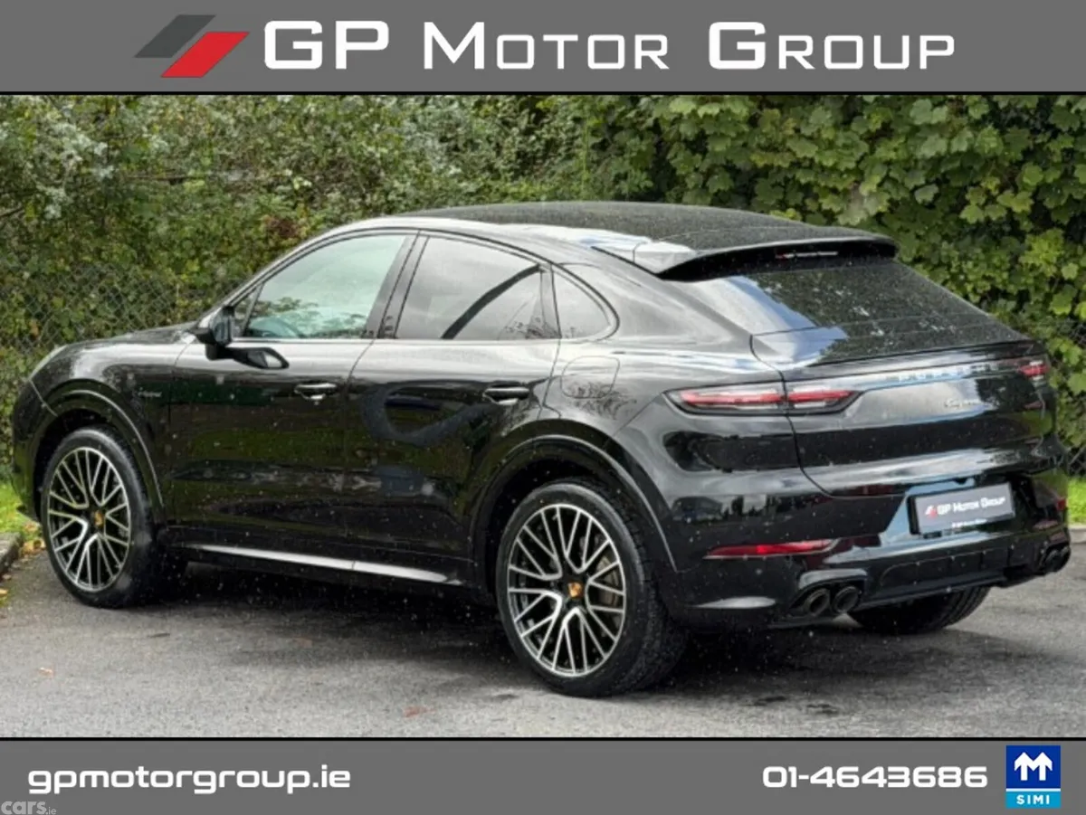 Porsche Cayenne Coupe, Petrol Plug-in Hybrid, 2022, Black