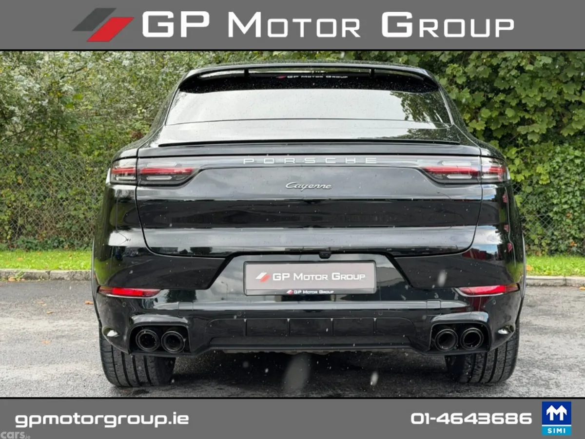 Porsche Cayenne Coupe, Petrol Plug-in Hybrid, 2022, Black