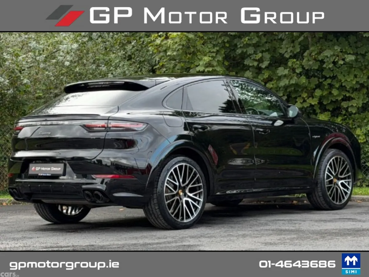 Porsche Cayenne Coupe, Petrol Plug-in Hybrid, 2022, Black