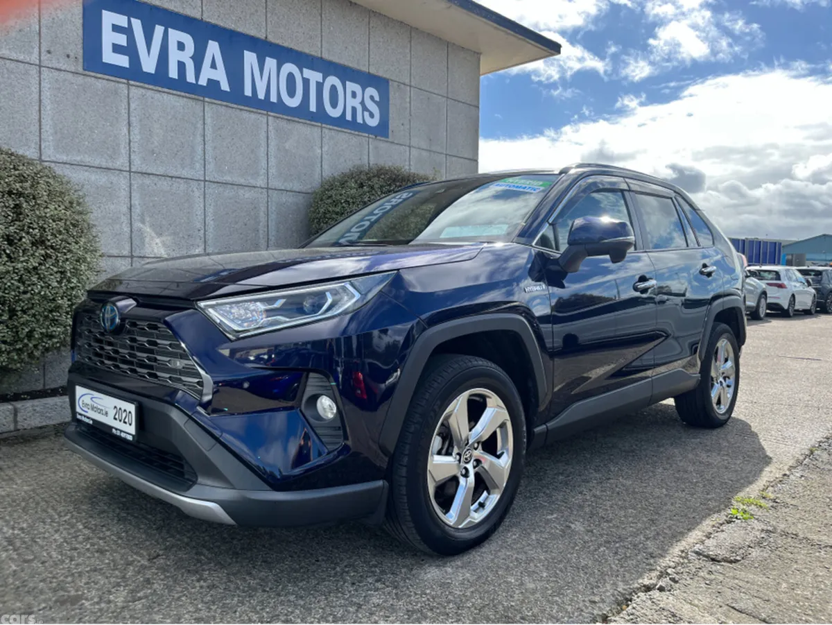 Toyota RAV4 SUV, Petrol Hybrid, 2020, Blue