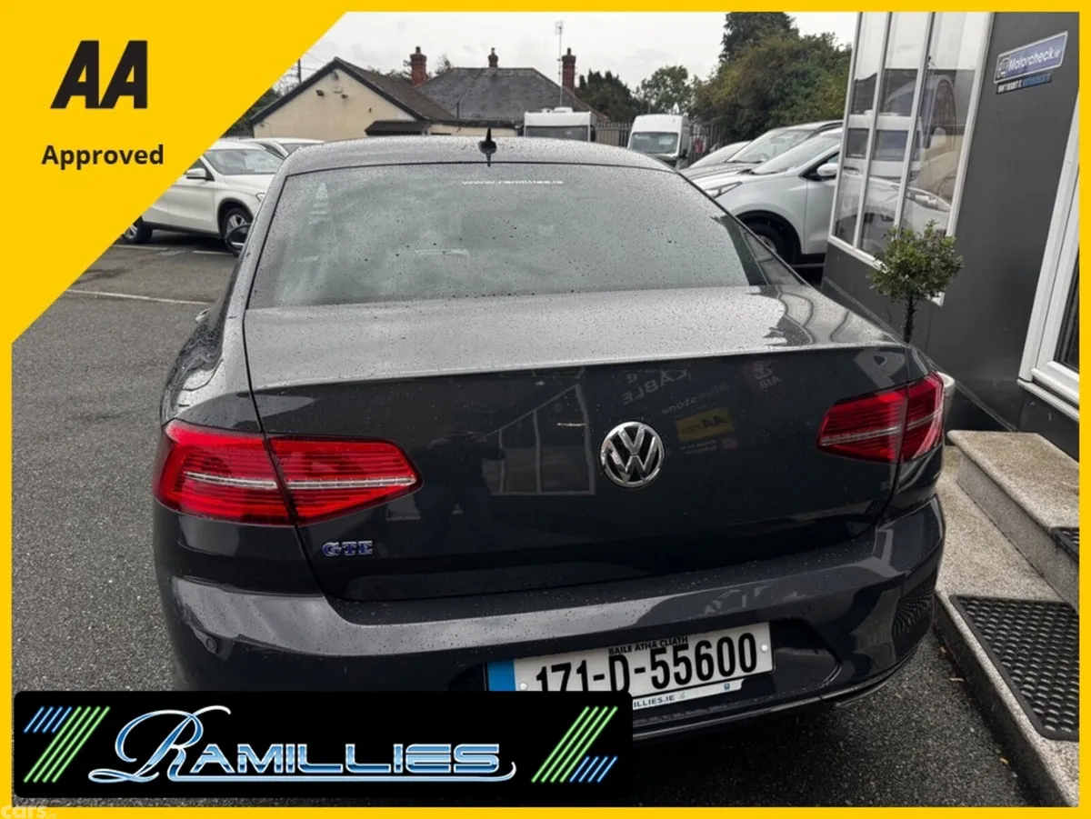 Volkswagen Passat Saloon, Petrol Plug-in Hybrid, 2017, Grey