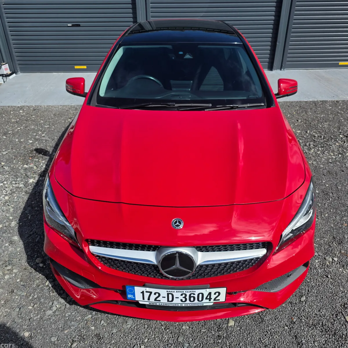 Mercedes-Benz CLA Estate, Petrol, 2017, Red