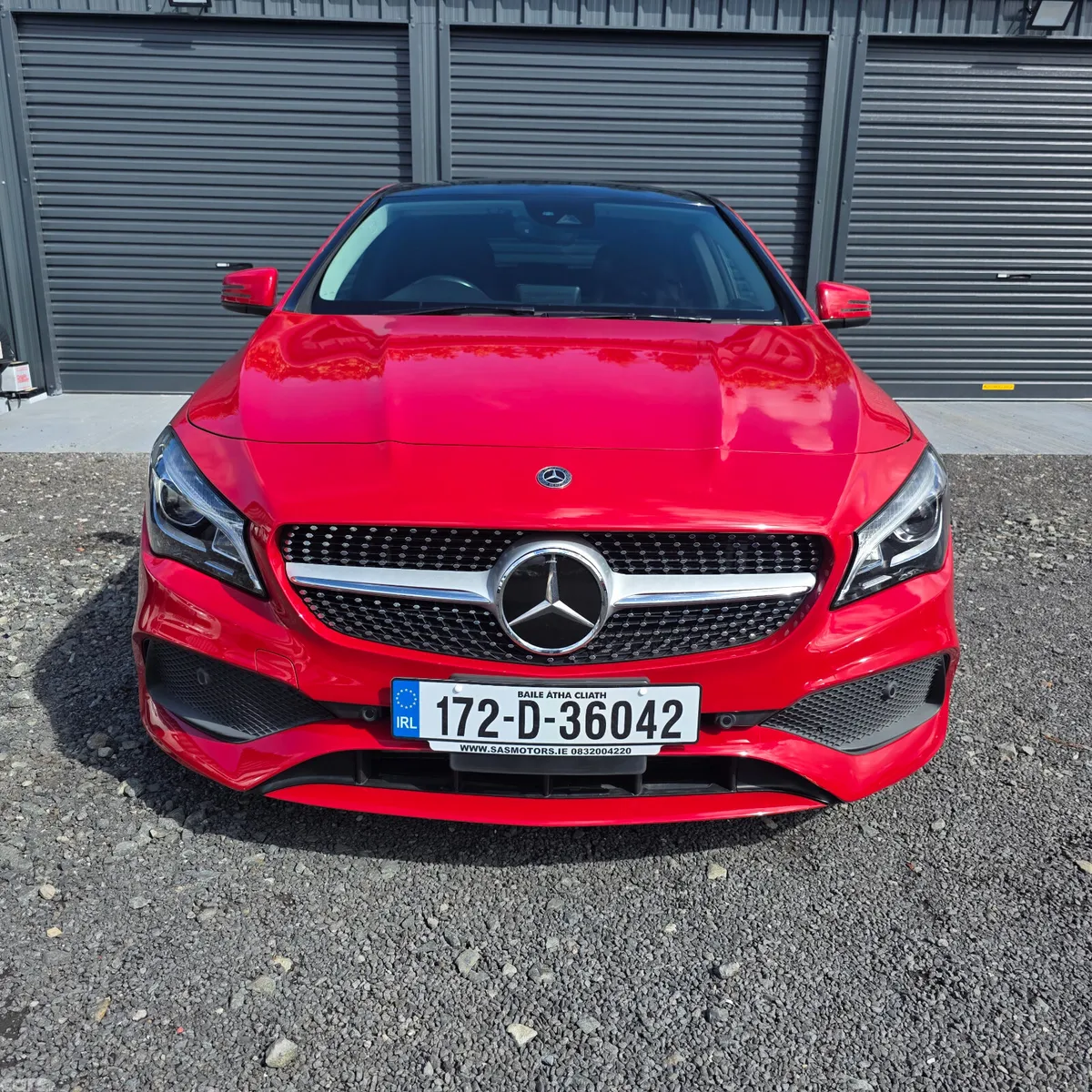 Mercedes-Benz CLA Estate, Petrol, 2017, Red