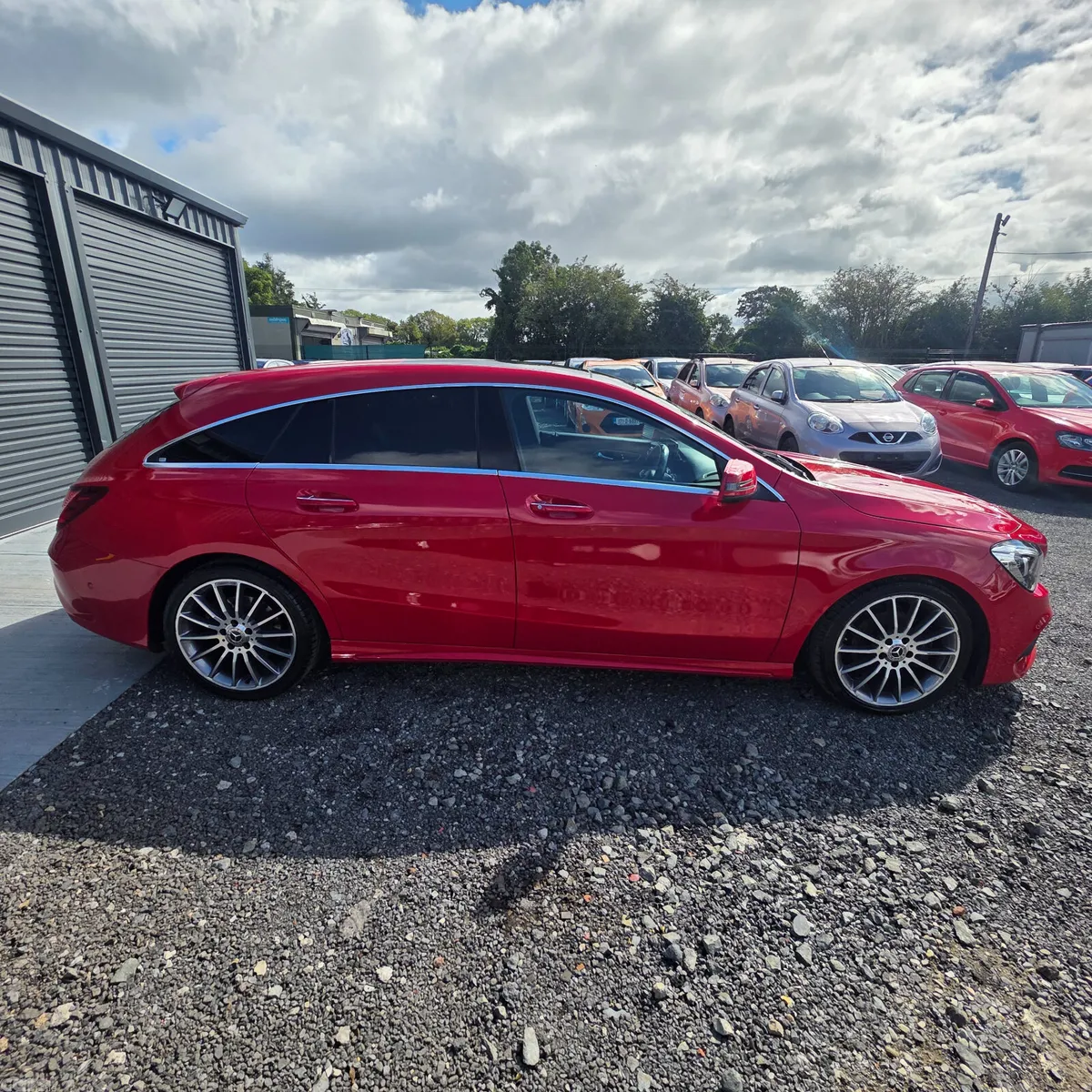 Mercedes-Benz CLA Estate, Petrol, 2017, Red