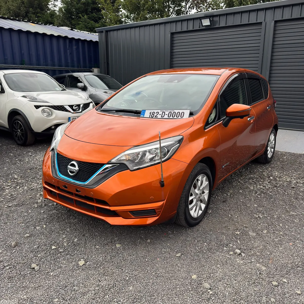 Nissan Note Hatchback, Petrol Hybrid, 2018, Orange