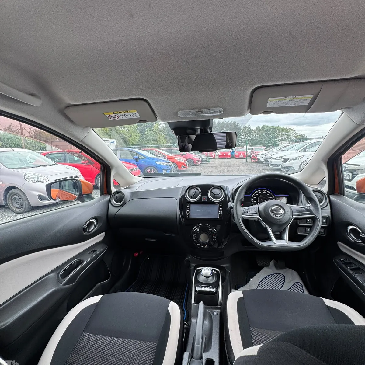 Nissan Note Hatchback, Petrol Hybrid, 2018, Orange